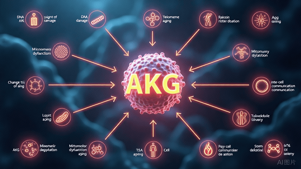 Read more about the article AKG：撬动14个衰老根源的钥匙，未来长寿科技的核心补剂