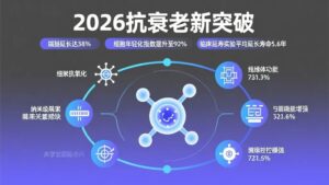 Read more about the article 2026年抗衰老领域迎来重大突破科学家发现延长寿命的关键原来是它！
