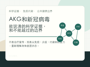 Read more about the article AKG和新冠病毒：能说清的科学证据，和不能越过的边界